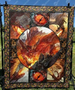 Custom Red King Quilt Bedding Set Blanket Great for Bedroom Decor and Family Gifts