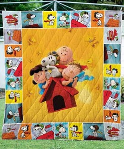 Custom Snoopy Pilot Bedding Set Perfect for Bedroom Decor and Family Gifts