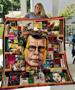 Custom Stephen King Blanket Quilt Bedding Set Perfect for Bedroom Decor and Family Gifts