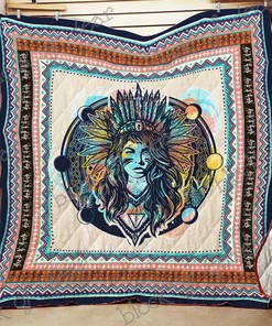 Custom Tribal Woman Quilt Bedding Set Best for Home Decoration or Picnic