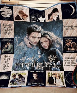 Custom Twilight Blanket Quilt Bedding Set Perfect for Bedroom Decor and Family Gifts