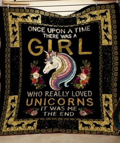 Custom Unicorn Girl Quilt Bedding Set Perfect for Bedroom Decor and Family Gifts