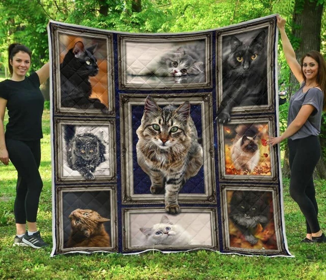 Custom Wicca I Am The Storm Quilt Bed Set Great Gifts for Family