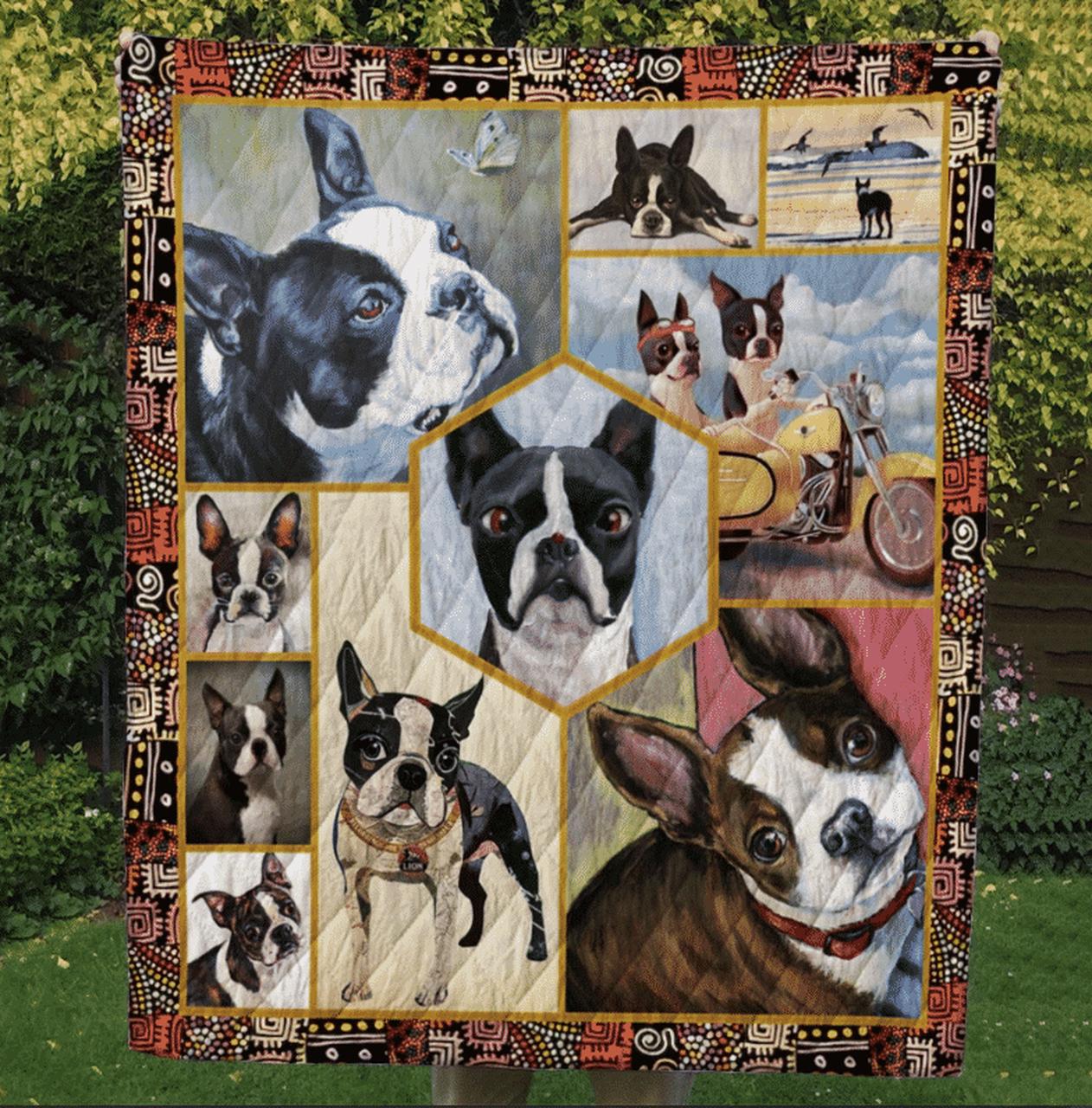 Custom Wolf Dark Wolf Quilt Bedding Set - Great for Bedroom Decor and Family Gifts