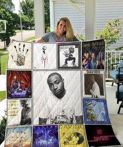 Customizable Davido Blanket Quilt Bedding Set - Suitable for Home Decoration and Family Gifts
