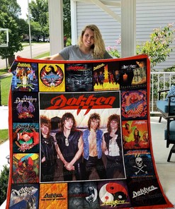 Customizable Dokken Quilt Blanket Bedding Set - Suitable for Home Decoration and Family Gifts