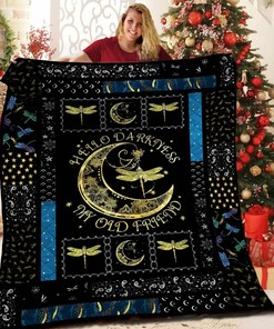 Customizable Dragonfly Wicca Quilt Bed Set Blanket for Home Decor and Gifts for Family