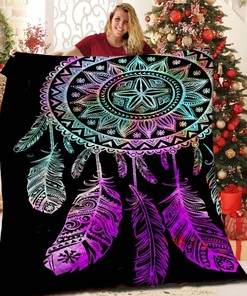 Customizable Dreamcatcher Quilt Bedding Set for Home Decoration, Great Family Gifts