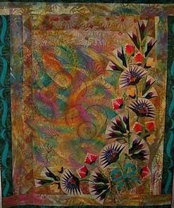 Customizable Flower Quilt Bedding Set for Home Decoration and Picnic