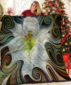 Customizable Flower Quilt Bedding Set for Kids and Children