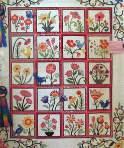 Customizable Flower Quilt Blanket Bedding Set - Perfect for Bedroom Decor and Family Gifts