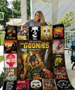 Customizable Goonies Quilt Blanket Bedding Set for Home Decoration and Family Gifts