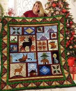 Customizable Husky Quilt Bedding Set for Personalized Bedroom Decor, Gift for Family