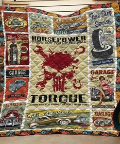 Customizable Mechanic Quilt Bedding Set Blanket Great for Bedroom Decor and Family Gifts