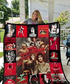Customizable Rocky Horror Picture Show Quilt Bedding Set for Family Gifts