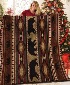 Customize Your Bear Quilt Bedding Set for a Unique Look and Personalized Family Gifts