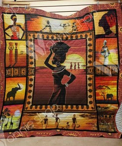 Customized African Quilt Bed Set for Home Decoration & Picnic, Gifts for Family