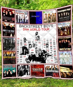 Customized Backstreet Boys Quilt Bedding Set - Great for Bedroom Decor and Gifts for Fans