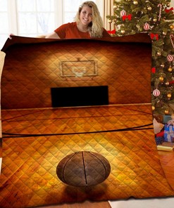 Customized Basketball Quilt Bed Set Blanket for Home and Picnic