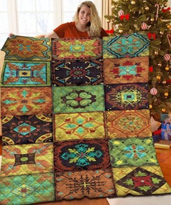 Customized Bohemian Quilt Bedding Set - Ideal for Home Decoration and Picnics