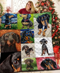 Customized Dachshund Blanket, Great for Bedroom Decor and Family Gifts