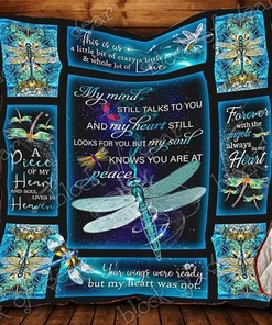 Customized Dragonfly Quilt Bedding Set, Great for Home Decor and Family Gifts