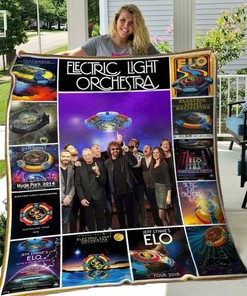Customized Electric Light Orchestra Quilt Bedding Set for Home Decoration and Family Gifts