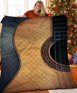 Customized Guitar Bedding Set with 2 Pillowcases - Personalize Your Bed