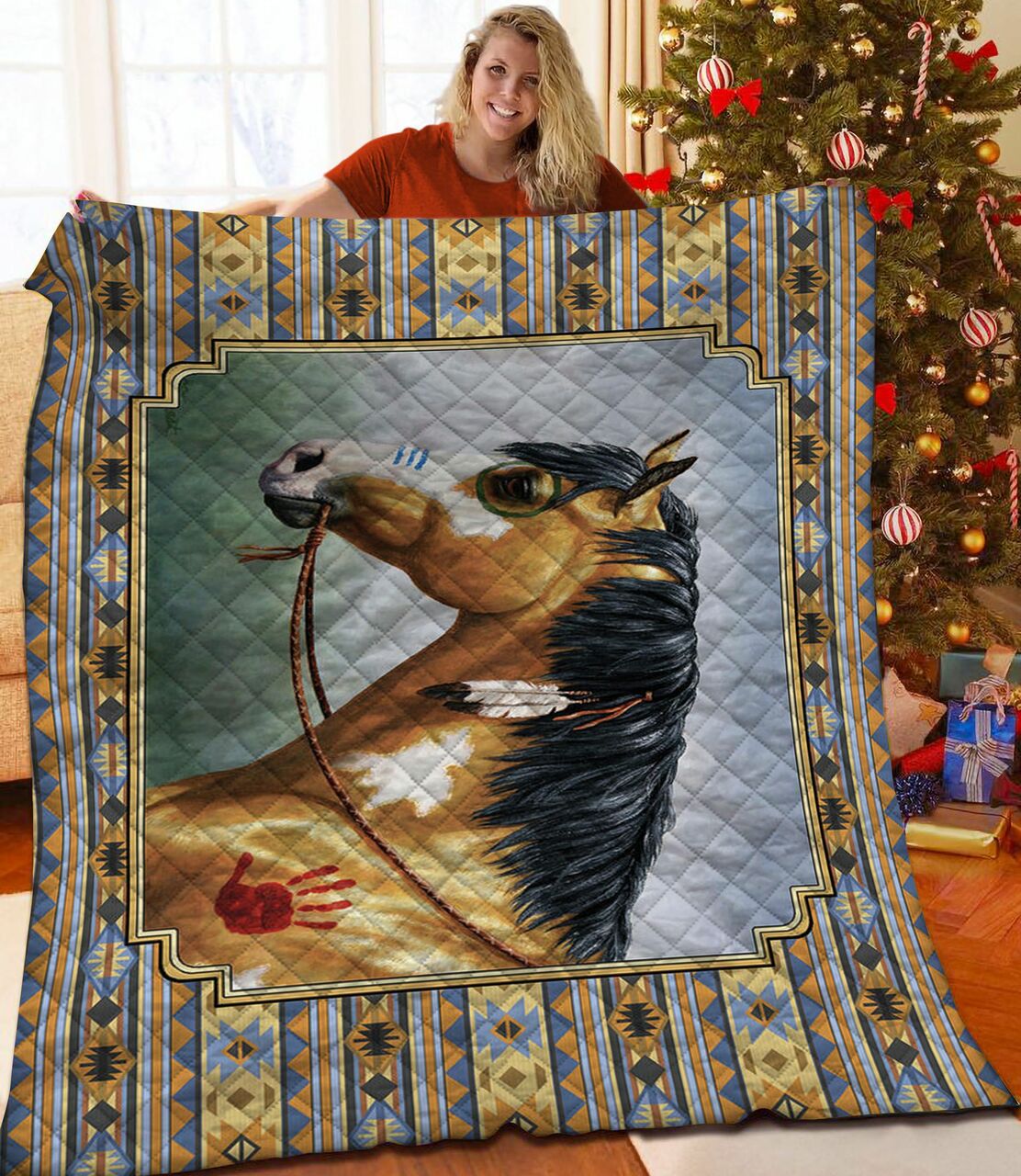 Customized Horse Bedding Set Perfect for Adding a Unique Touch to Your Bedroom