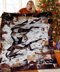 Customized Horse Quilt Blanket Set, Perfect for Adding a Personal Touch to Your Home