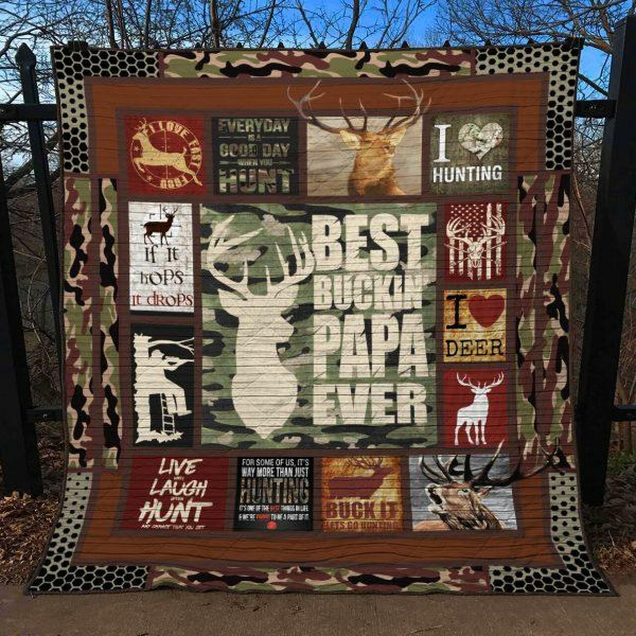 Customized I Love Michigan Quilt Bedding Set Blanket for Bedroom Decoration, Great for Bedroom Decor and Family Gifts