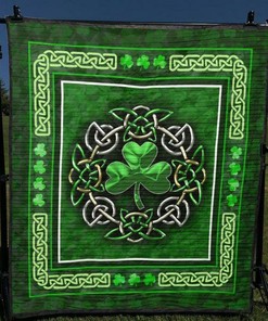 Customized Irish Quilt Bedding Set Blanket for Home Decoration and Family Gifts