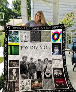Customized Joy Division Albums Poster Quilt Bedding Set for Home Decoration and Family Gifts