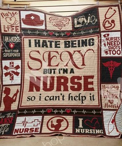 Customized Nurse Quilt Bedding Set Blanket for Home Decoration and Family Gifts