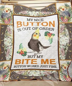 Customized Parrot Quilt Bedding Set Blanket for Picnic Hobby and Family Gifts
