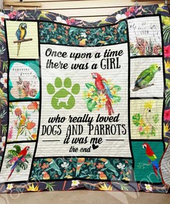 Customized Parrot Quilt Bedding Set for Picnic Hobby and Family Gifts