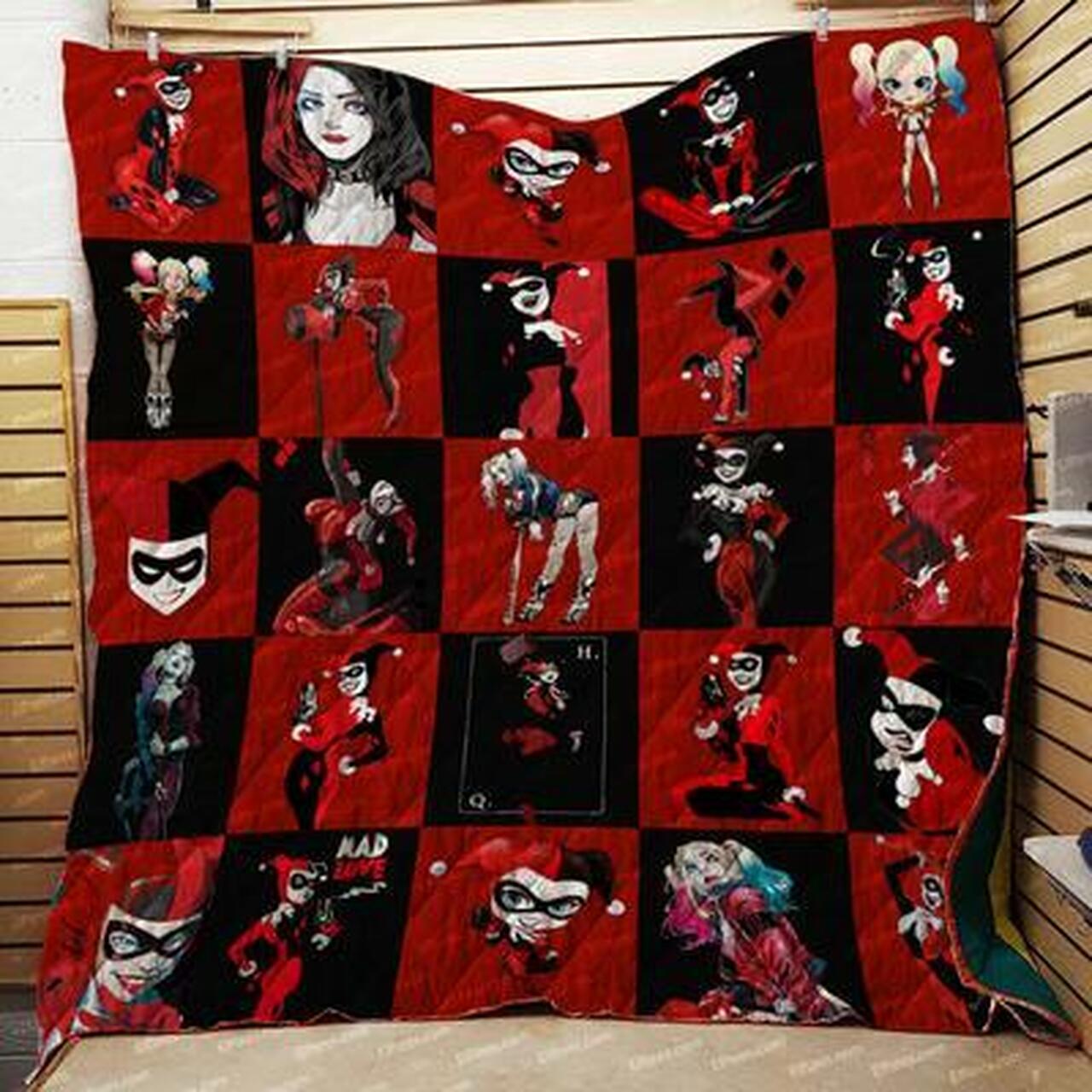 Customized Quinn Quilt Bed Set Blanket for Home Decoration & Picnic, Great Gifts for Family