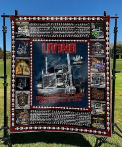 Customized Truck Quilt Bed Set for Home Decoration & Picnic, Gifts for Family