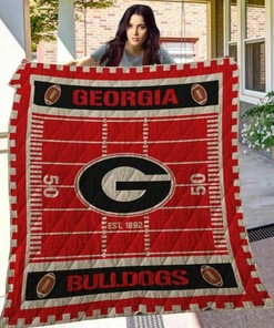 Cute Personalized Bulldogs Quilt Bedding Set Great for Bedroom Decoration and Family Gifts