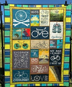 Cycologist Custom Quilt Blanket Bedding Set for Bedroom Decoration and Gifts for Fans