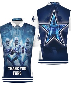 Dallas Cowboy Super Bowl 2021 Nfc East Division Champions Thank You Fans 3D Polo Shirt