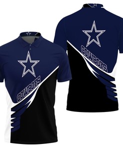 Dallas Cowboys Logo Tanktop Legging 3D Polo Shirt Gift for Fans