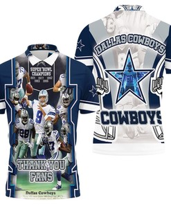 Dallas Cowboys Thank You Fans Nfc East Division Super Bowl 2021 3D Polo Shirt