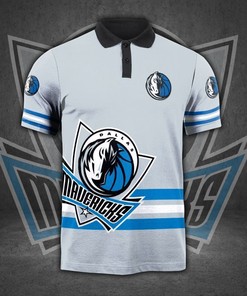 Dallas Mavericks 3D Polo Shirt