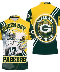 Davante Adams 17 Green Bay Packers For Fans 3D Polo Shirt
