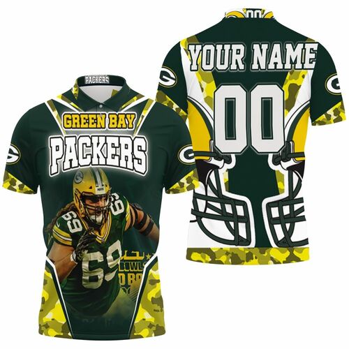 David Bakhtiari 69 Green Bay Packers Nfc North Champions Super Bowl 2021 Personalized Polo Shirt Hoodie Sweater
