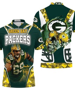 David Bakhtiari 69 Green Bay Packers Nfc North Division Champions Super Bowl 2021 3D Polo Shirt