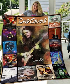 David Gilmour Fans Must Have - Personalized Blanket Quilt Bedding Set