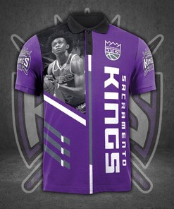 De'Aaron Fox 3D Polo Shirt
