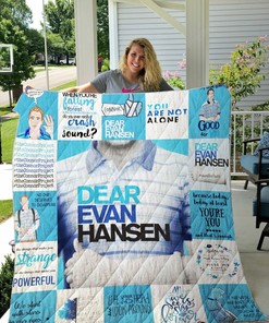 Dear Evan Hansen Quilt Bedding Set Blanket for Fans - Bedroom Decor and Gifts for Family